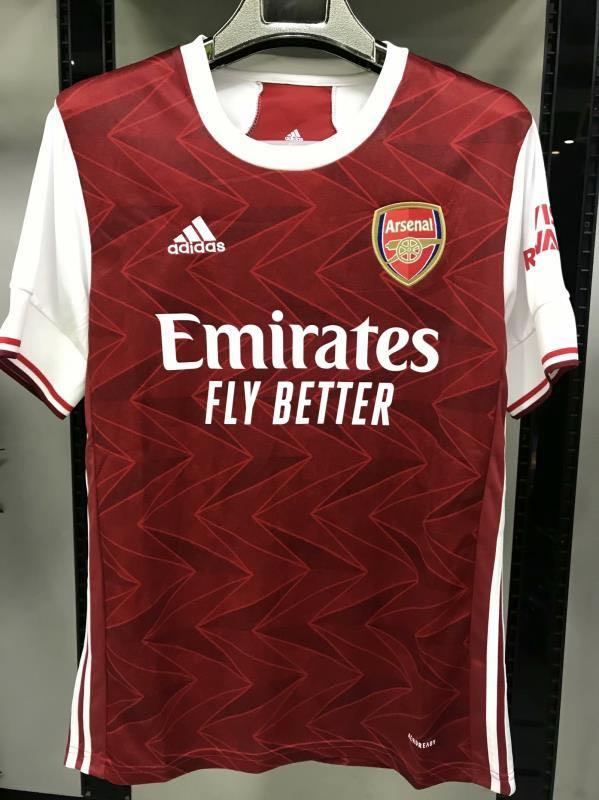 New 20 21 Arsenal Home Kit Arsenal Jersey 20 21 Arsenal Kit Sports Sports Apparel On Carousell