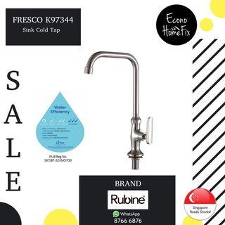 🔥🔥🔥 RUBINE KITCHEN SINK COLD TAP FRESCO K97344…PUB APPROVED!
