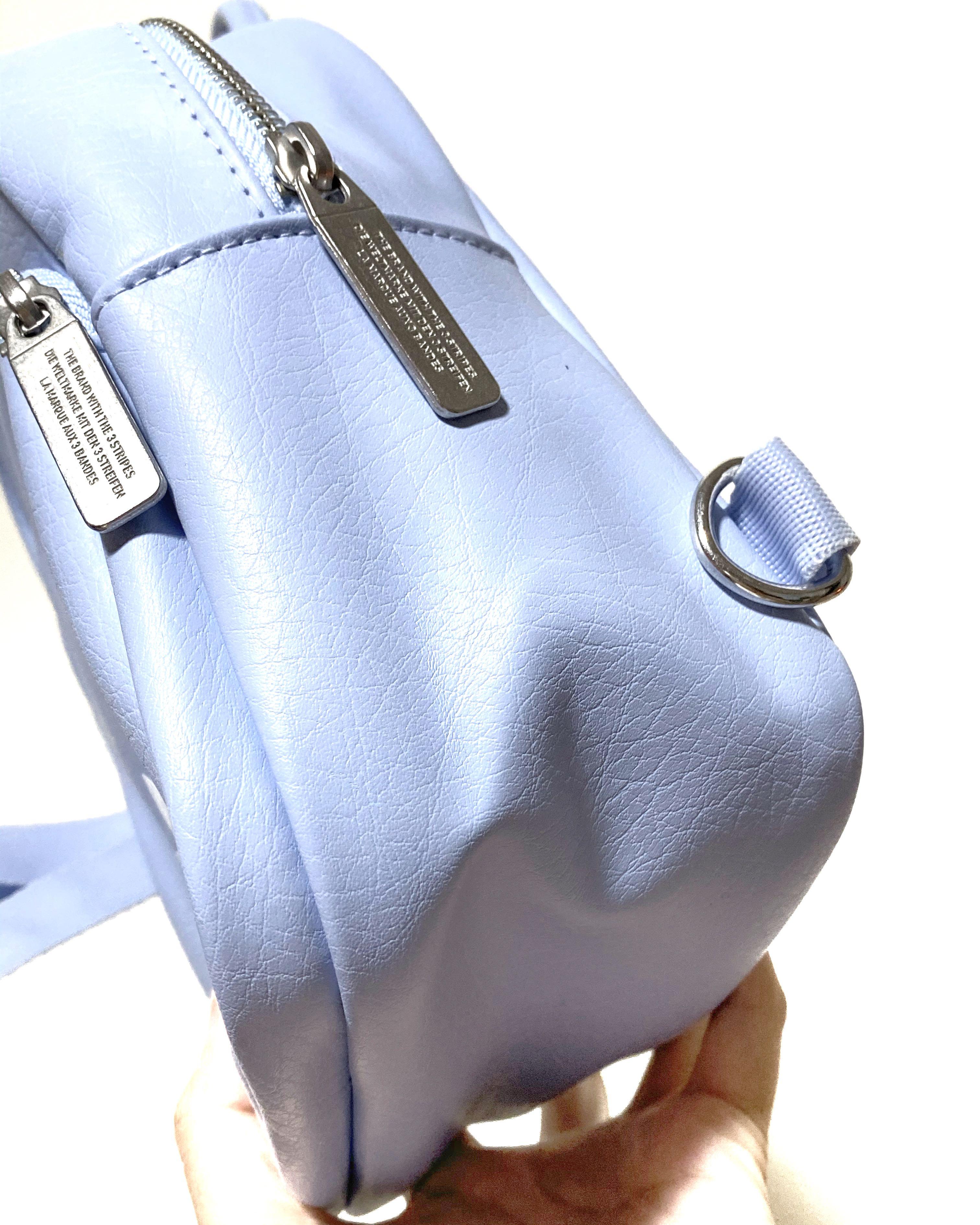 Adidas originals mini outlet backpack in pale blue