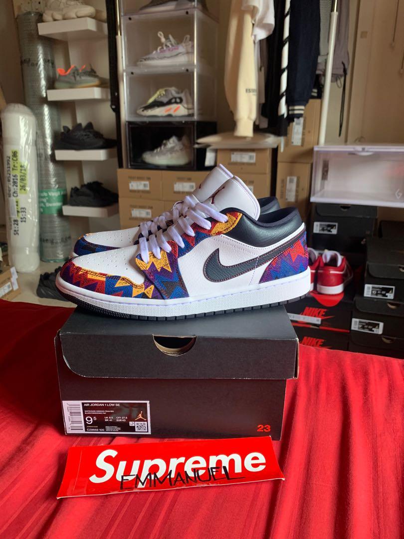 jordan 1 low nothing but net footlocker