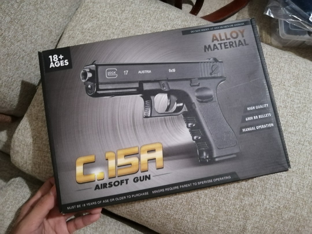 Airsoft Gun C.15A, Hobbies & Toys, Toys & Games on Carousell