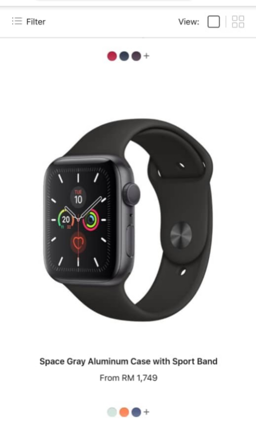 Jam tangan deals iphone series 5