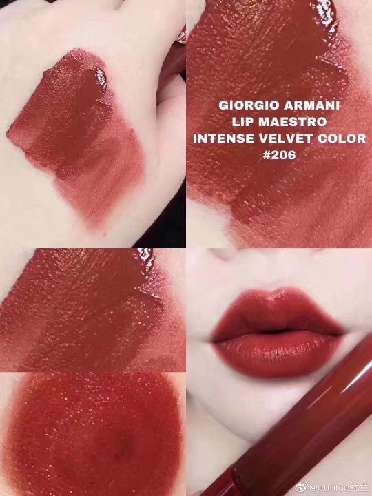 Armani Lip Maestro 206 brand new, 美容 
