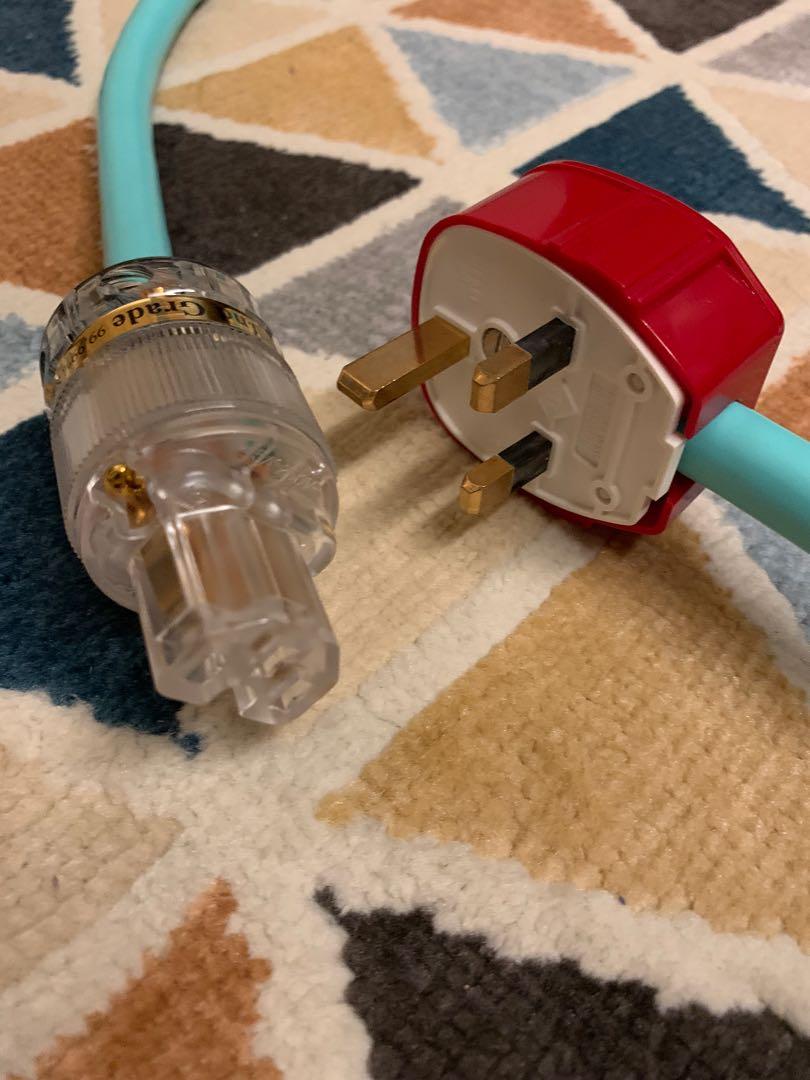 Audiophile SINE Nidas Cyro Power Cord, Audio, Other Audio Equipment on ...