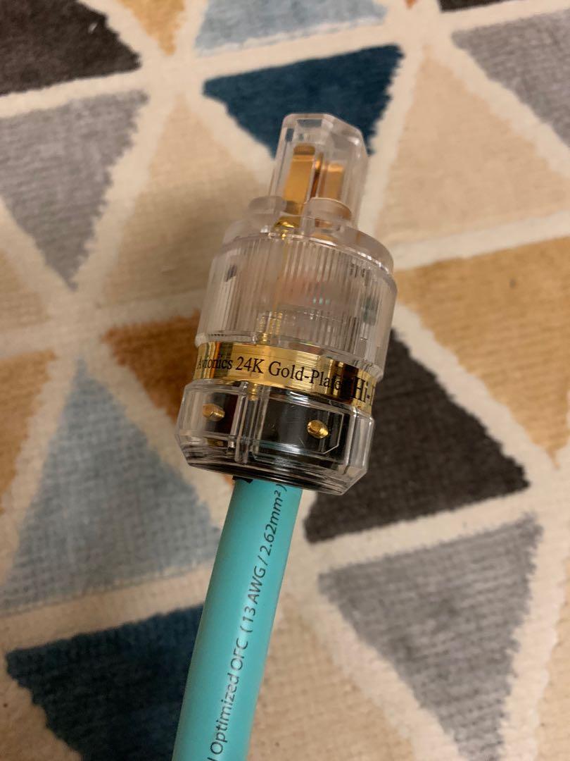 Audiophile SINE Nidas Cyro Power Cord, Audio, Other Audio Equipment on ...