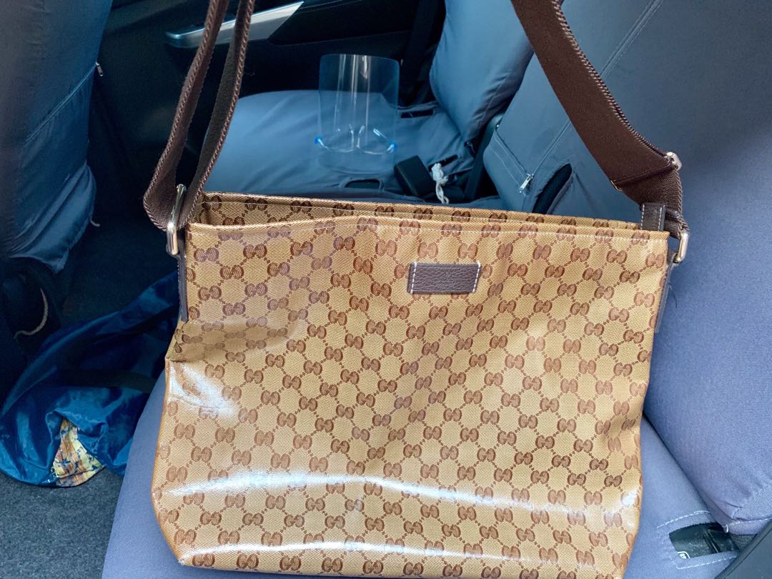 Gucci crystal messenger bag sales