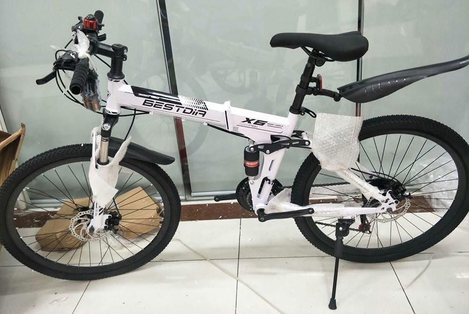 Bestdia X6 Folding Bike Foldable Mountain Bicycle Sports Equipment Bicycles Parts Bicycles on Carousell