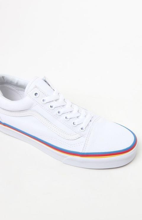 Rainbow stripe vans old skool new arrivals