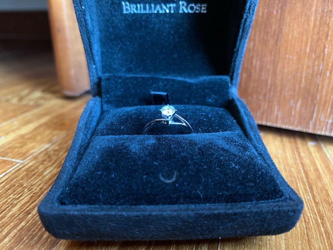 D colour diamond best sale ring