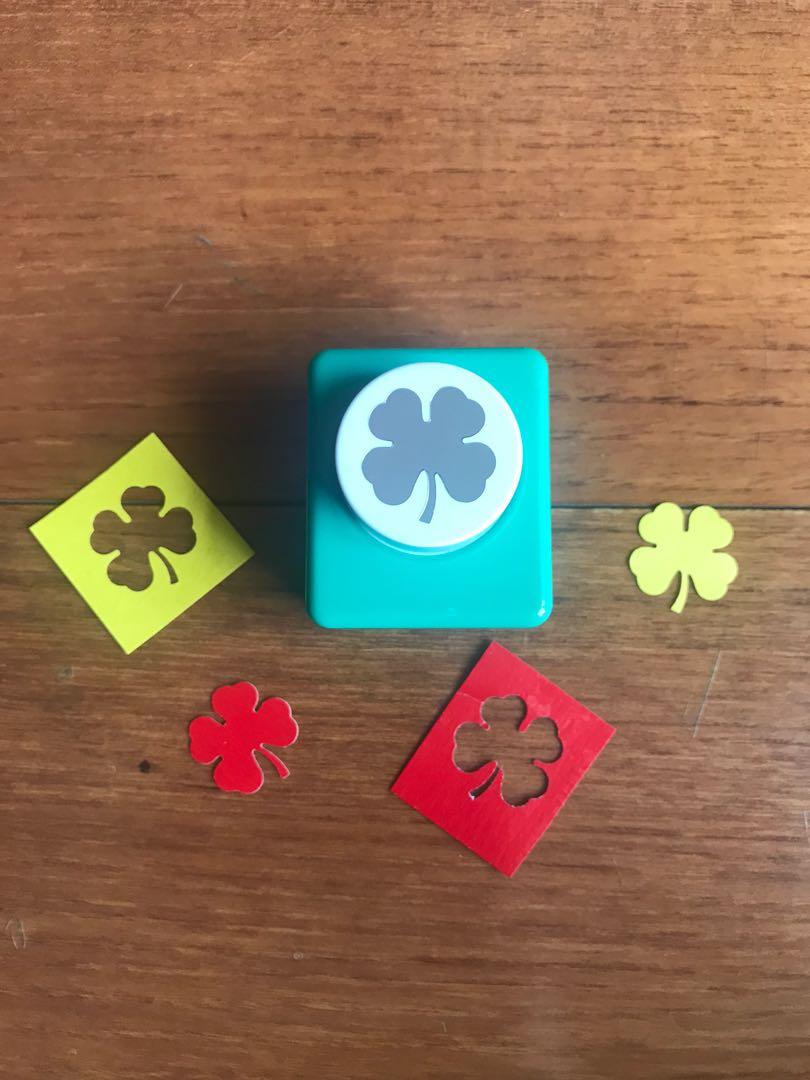 Carl Craft Puncher (Category: Craft Supplies & Tools) located in Manila. Submitted by chinchinshaven (Listing ID 1025875028, Image 1). Description: Slightly Used Heavy Duty Beautiful Clover Design.