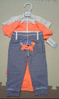 Carter's Onesies Pajama Set Brandnew