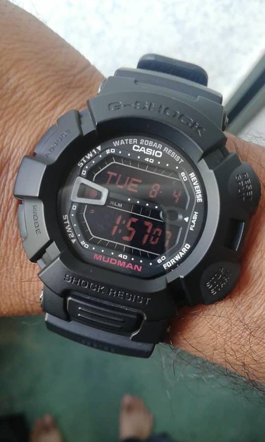 tukar bateri jam g shock
