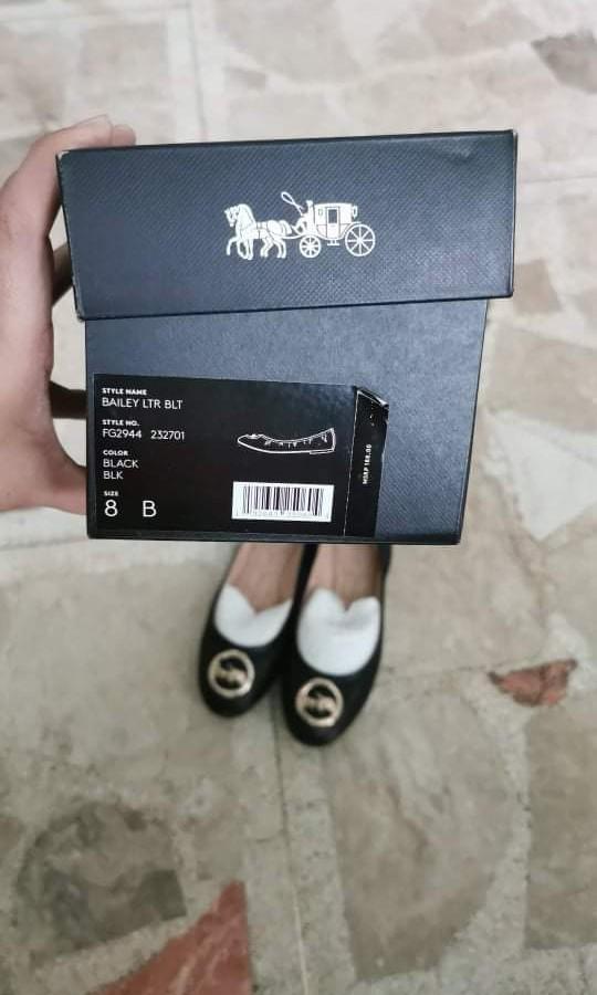 Coach doll shoes, Women's Fashion, Footwear, Flats & Sandals on Carousell