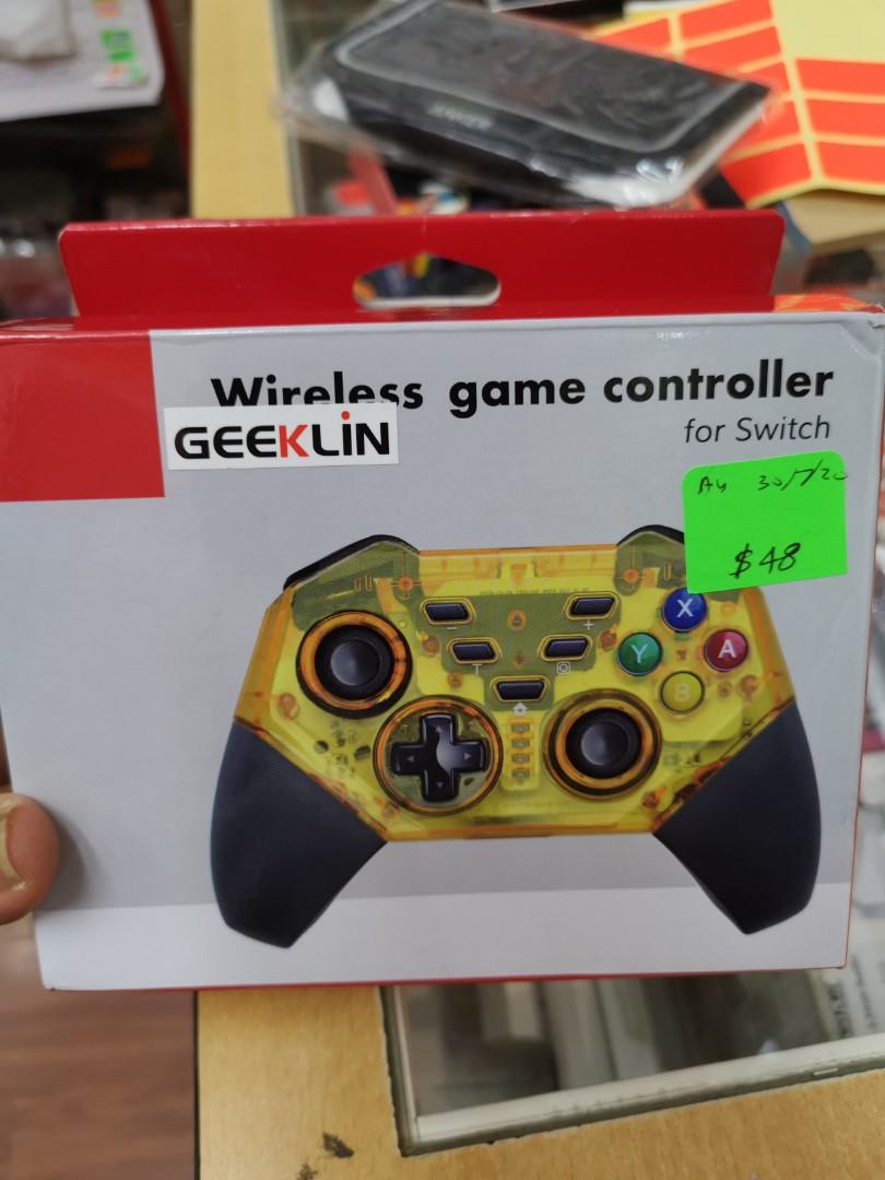 geeklin game controller for switch