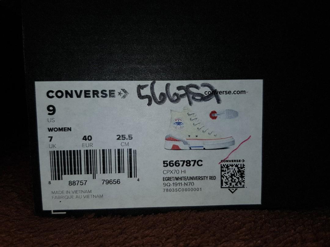 Converse Cpx70 Hi Bnib Authentic Us 9 Uk 7 Eur 40 Women Women S Fashion Shoes Sneakers On Carousell