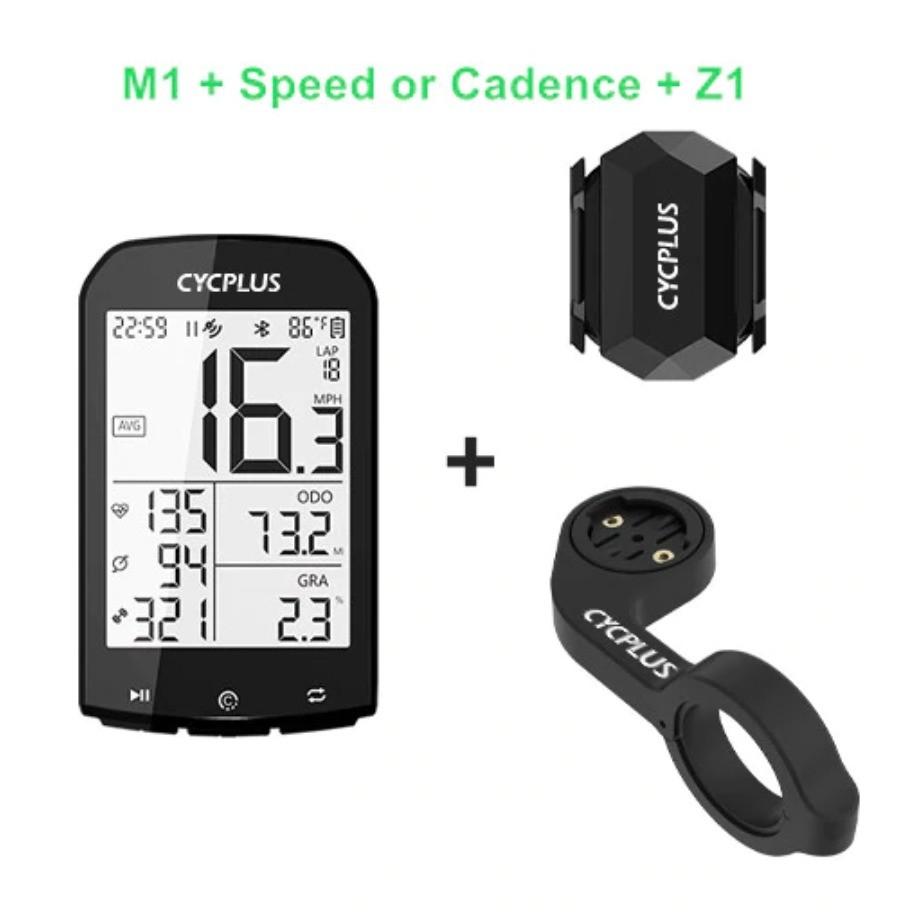 Cycplus M1 GPS Bicycle Computer Cycling Speedometer ANT+ for Garmin