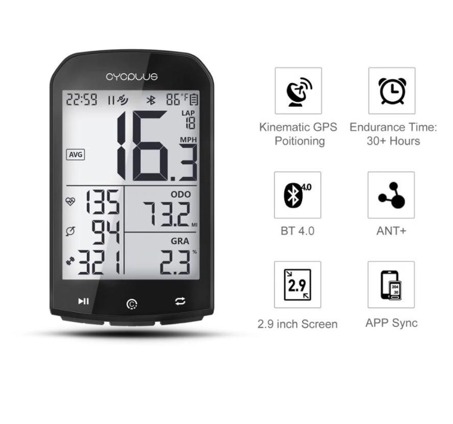 cycplus speedometer