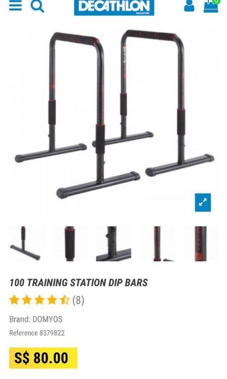 decathlon parallel bars