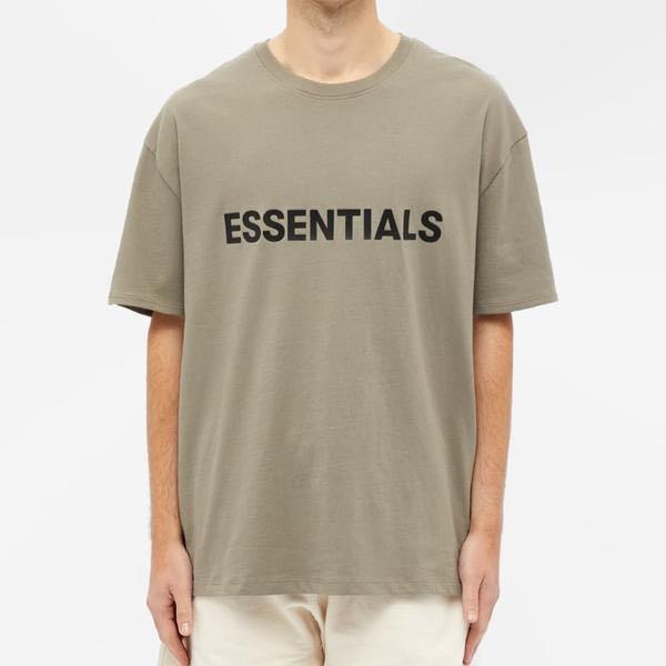Essentials tee taupe