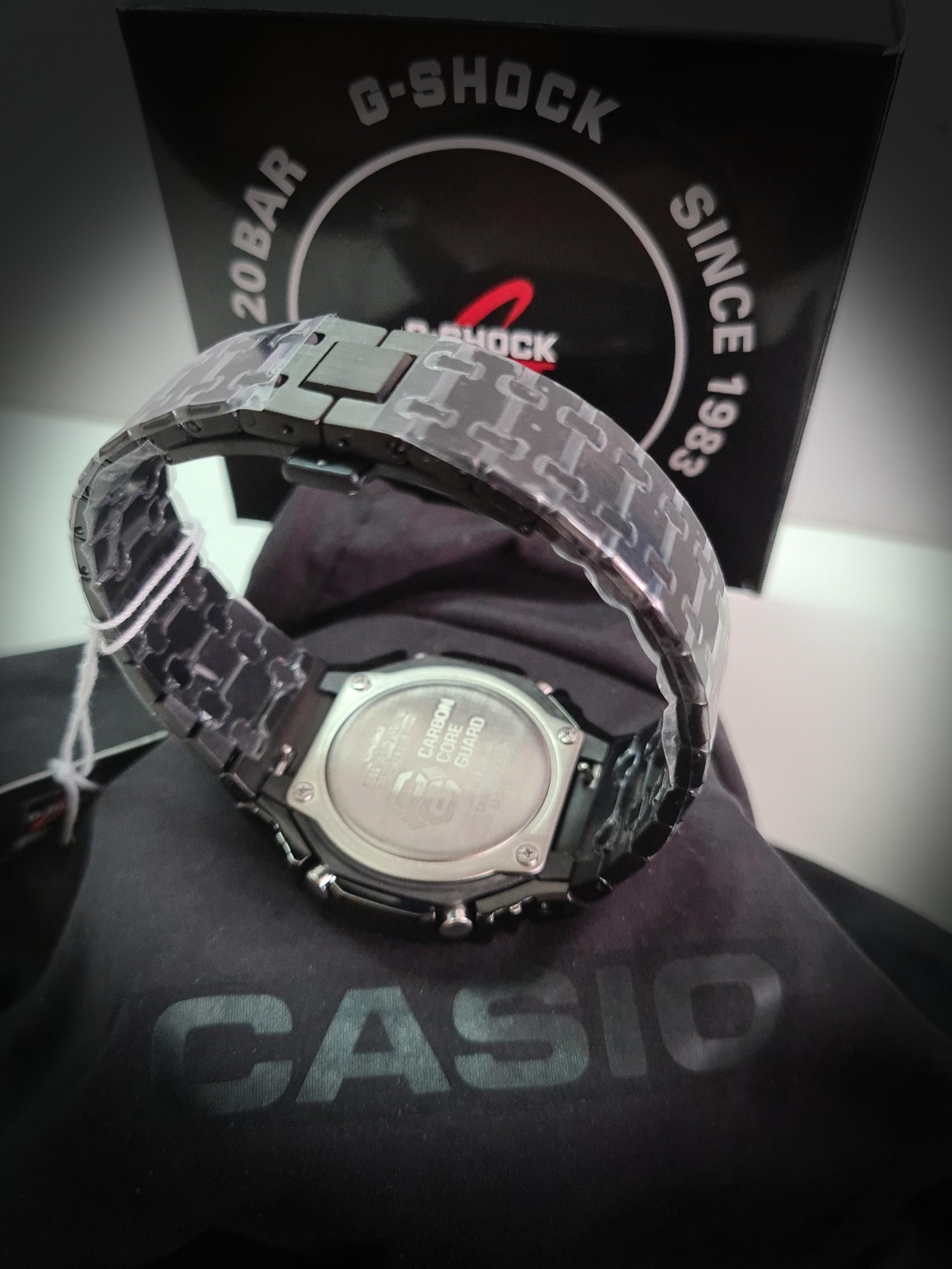 G Shock GA-2100THB-7ADR With Custom Steel Bezel & Steel AP ...
