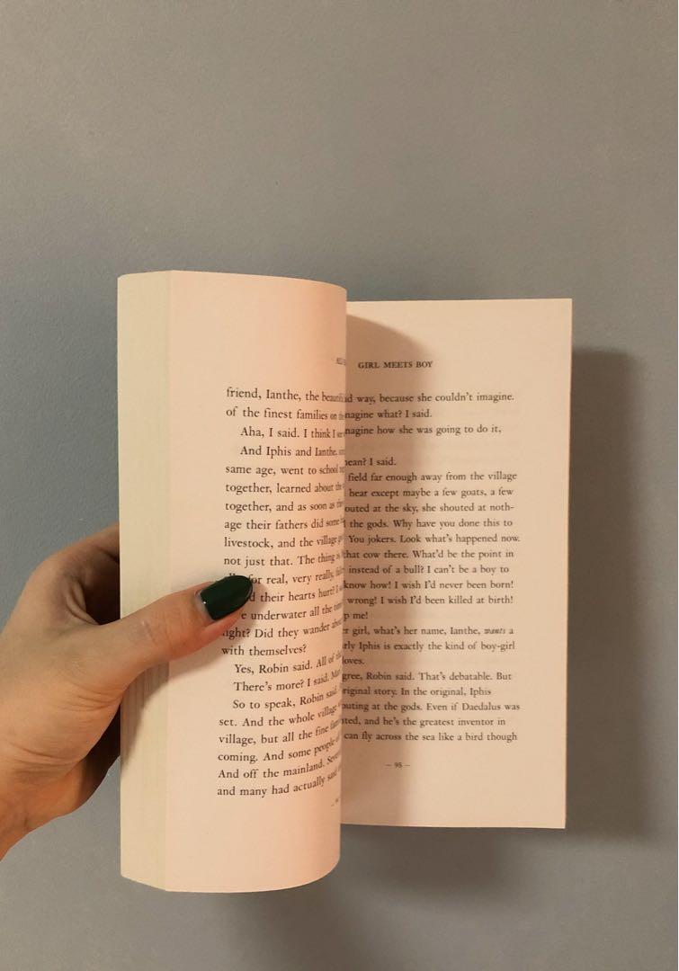 Girl Meets Boy Ali Smith Books Stationery Fiction On Carousell Girl Meets Boy Ali Smith Books Stationery Fiction On Carousell