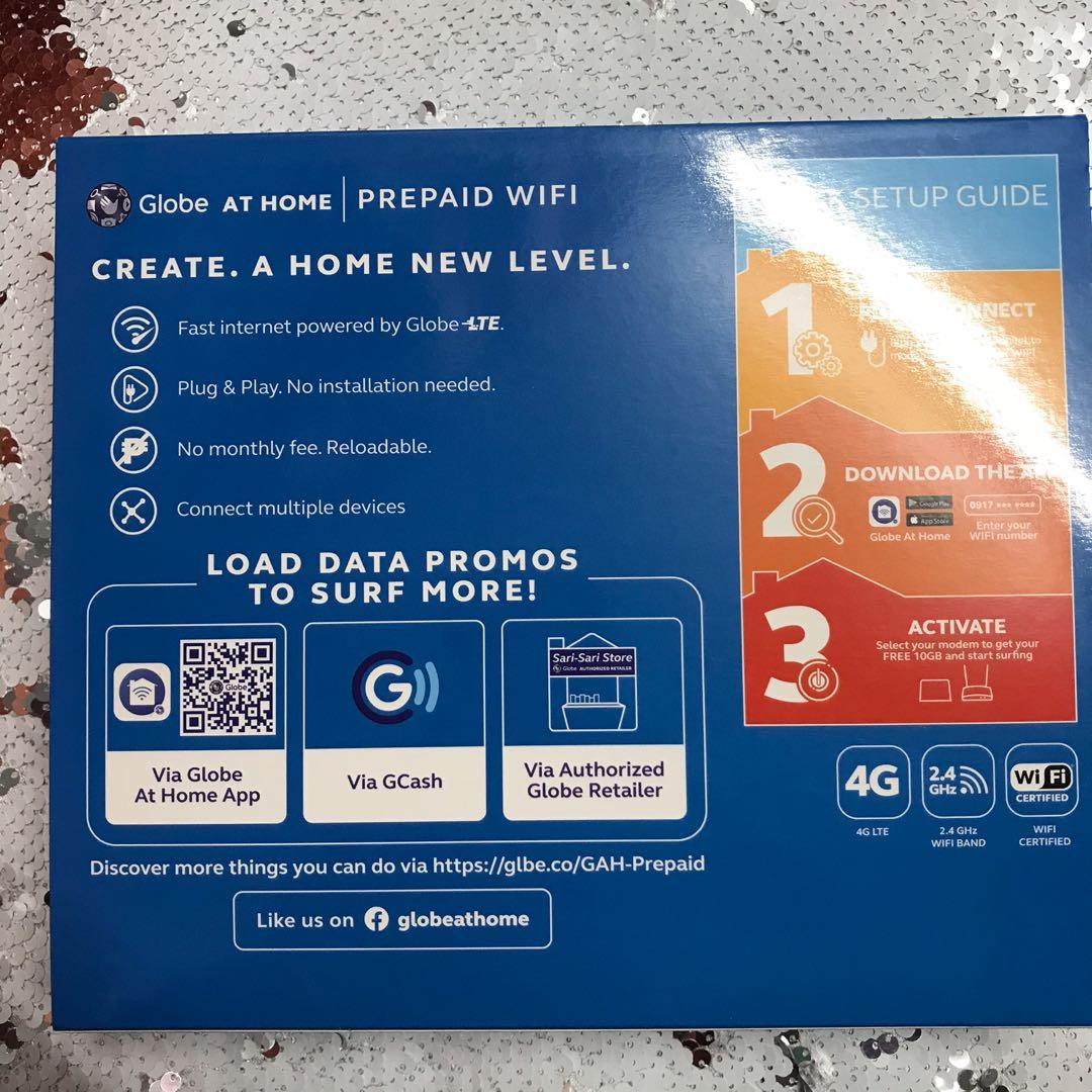 Globe Prepaid Home Wifi (Category: Networking) located in Quezon City. Submitted by jpmonlineshop2019 (Listing ID 1025959755, Image 2). Description: ‼️Restocked On Hand Units‼️ Globe Prepaid Home Wifi 💸 1,199 php only! ✔Latest Model: ZLT S10G ✔Globe Sim Card built-in ✔️ up to 30mb ✔Free 10GB data ✔Lan cable for desktop and laptop ✔Easy install - plug and play ✔️ COD via NCR plus shipping fee ✔️ Perfect for gaming, streaming, and work from home ✔