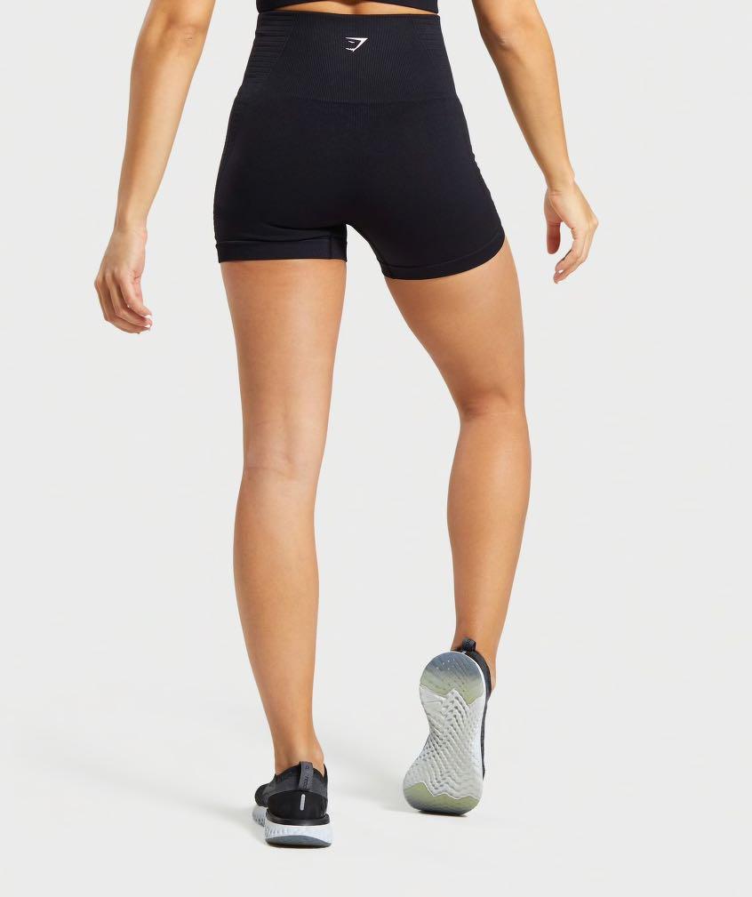 Gymshark Energy+ Seamless Shorts - Black