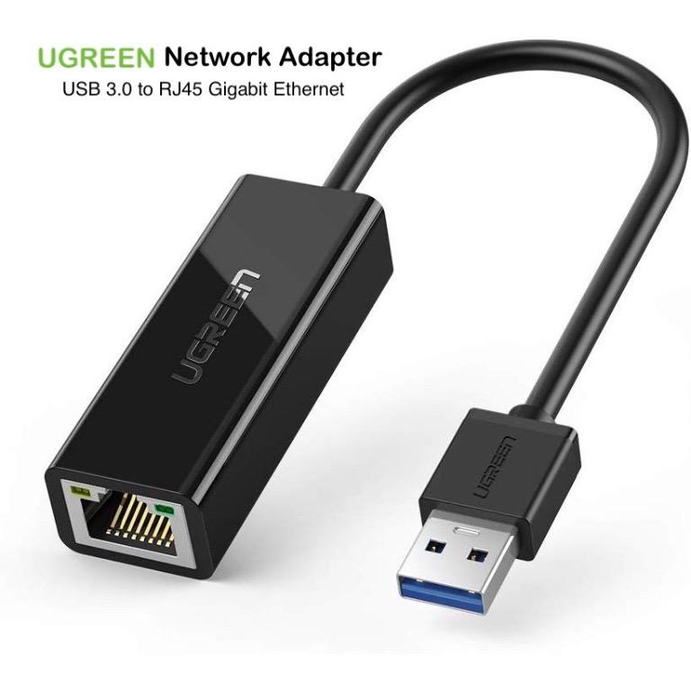 Half Price Ugreen Network Adapter Usb3 0 To Ethernet Rj45 Ethernet Cat6 Lan Cable 1m Electronics Computer Parts Accessories On Carousell