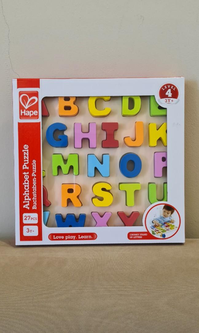 hape alphabet puzzle
