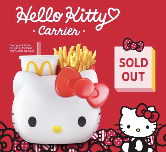 Hello Kitty Lunch Box fromMacdonald’s, Everything Else on Carousell