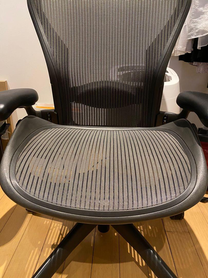 Herman Miller desk chair, Furniture & Home Living, Furniture, Chairs on