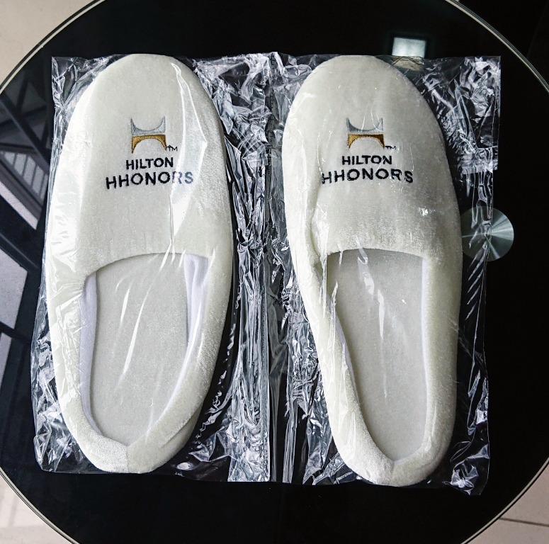 Hilton hotel slippers hot sale