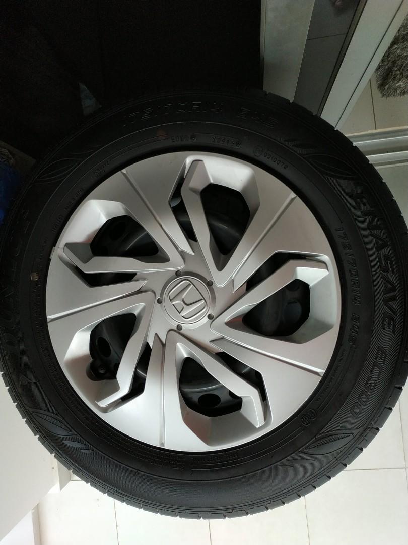 Брызговики honda fit gk3