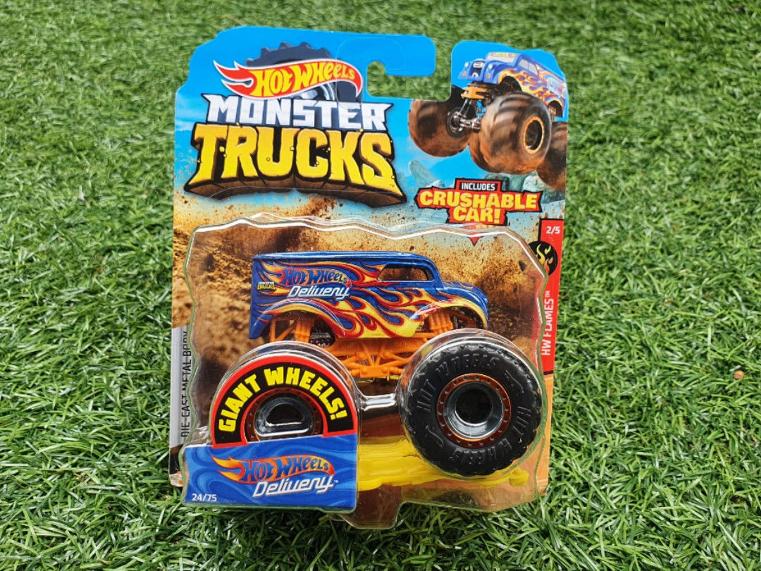 hot wheels delivery monster truck