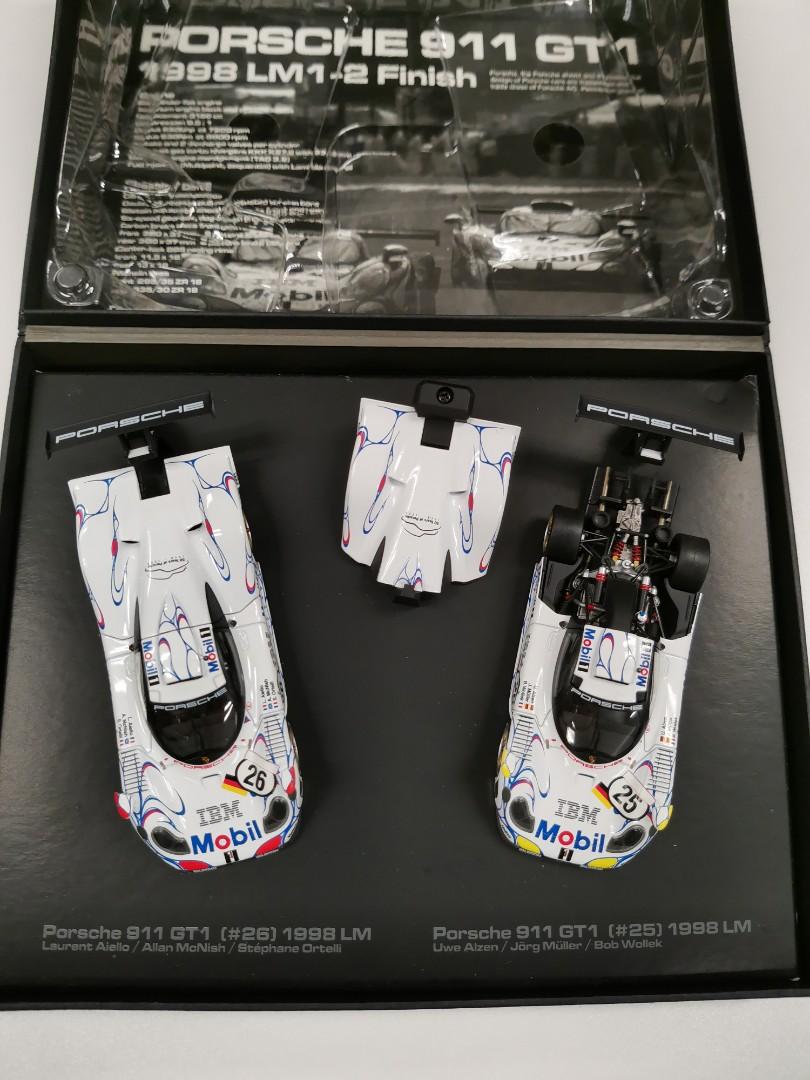 hpi-racing 1/43 Porsche 911 GT1 1998 LM 1-2 Finish set