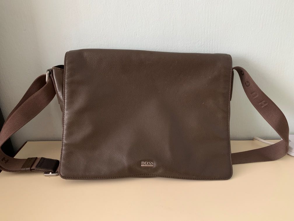 hugo boss mens shoulder bag