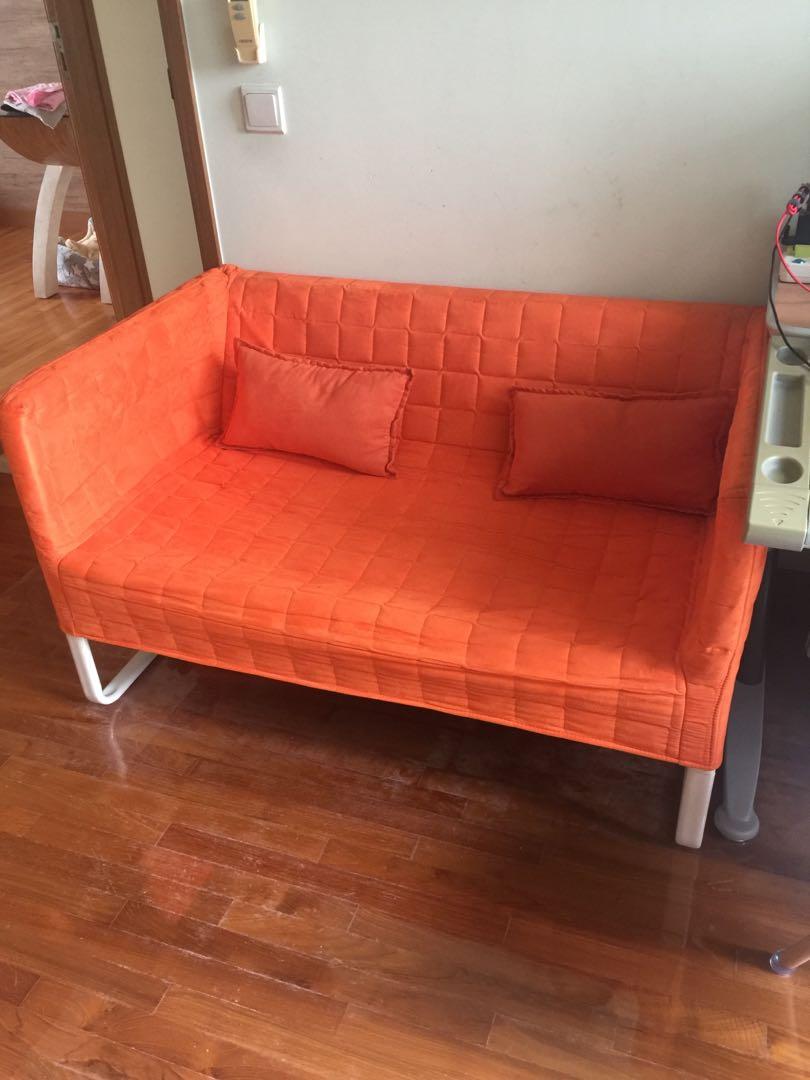 Ikea 2 Seated Sofa Selling Very Cheap Furniture Sofas On Carousell