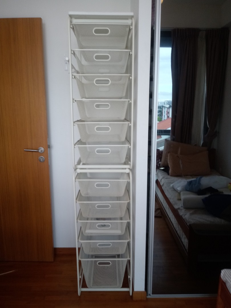 IKEA ALGOT drawer unit, Furniture & Home Living, Furniture, Shelves