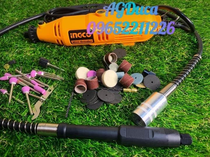 INGCO 130W Mini Die Grinder Set / Rotary Tool Kit (Category: Construction Tools & Equipment) located in Caloocan City. Submitted by abieghail (Listing ID 1025929942, Image 1). Description: INGCO 130w Mini Grinder Set / Rotary Tool Kit - Variable Speed MG1309P SPECIFICATIONS: ►Voltage Power: 220-240V ~50-60Hz ►Input Power: 130W ►No-Load Speed: 10000-32000RPM Collet ►Size: 3.2mm ►Variable Speed Control INCLUSIONS: ►1PC Flexible Shaft ►52PCS Accesso