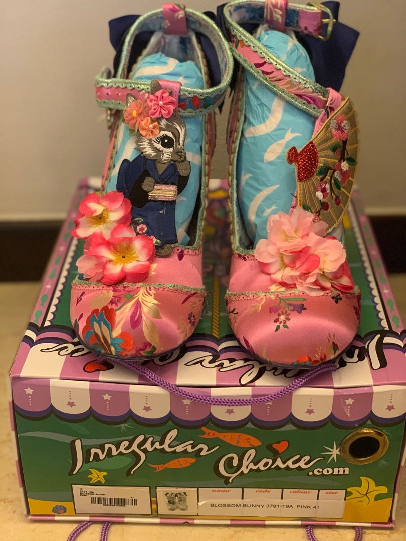 Irregular choice blossom bunny shoes sales