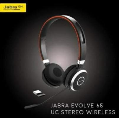 jabra evolve 65 uc stereo wireless bluetooth