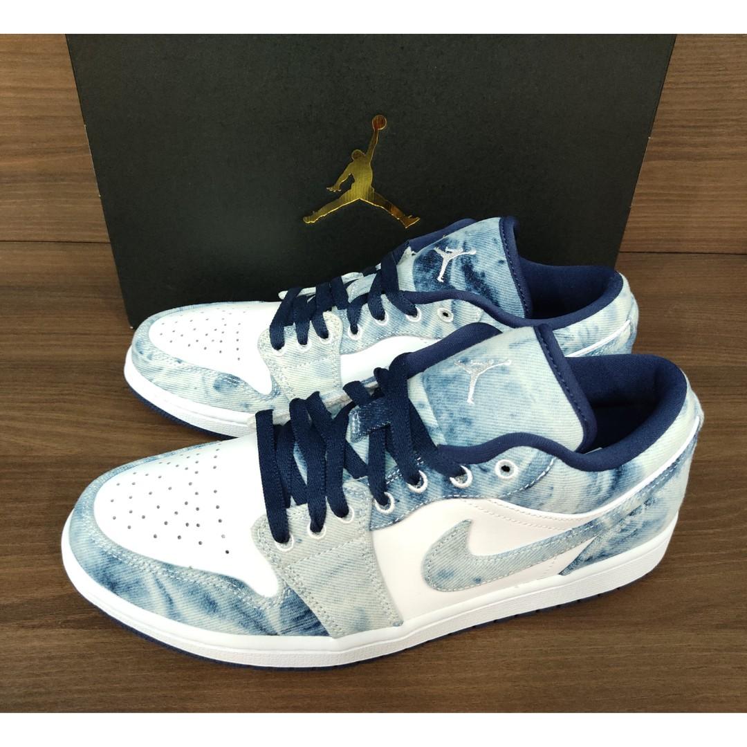 jordan 1 low washed denim stockx