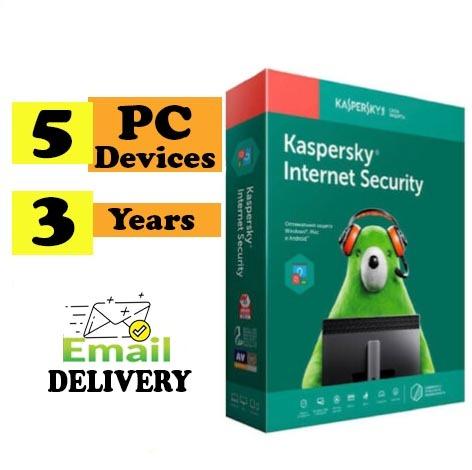 Kaspersky Internet Security 2020 5 Pc 3 Years Global License Antivirus Electronics Computers Others On Carousell