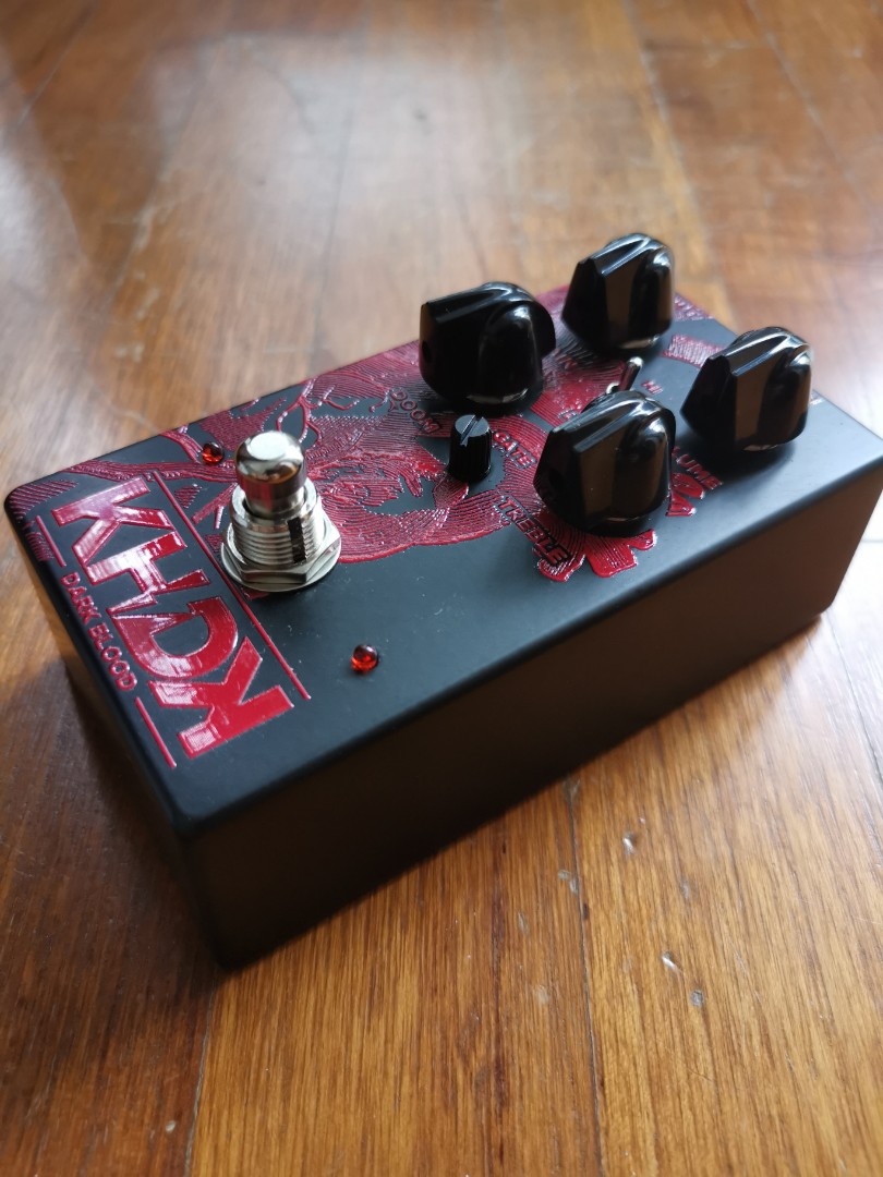 KHDK Dark Blood Distortion Pedal, Hobbies & Toys, Music & Media