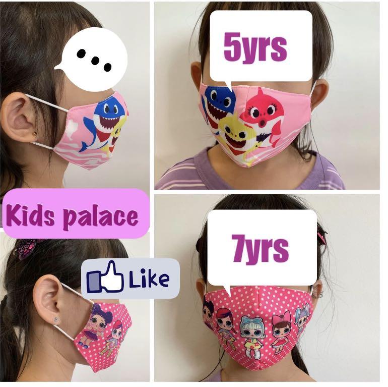 Buy 5 Free 1 Pcs Promo Kids 100 Cotton Reusable Mask Suitable For 3 - shark mask roblox