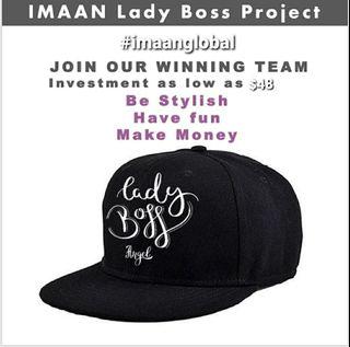 Cap "Lady Boss Angel" Agent Cap