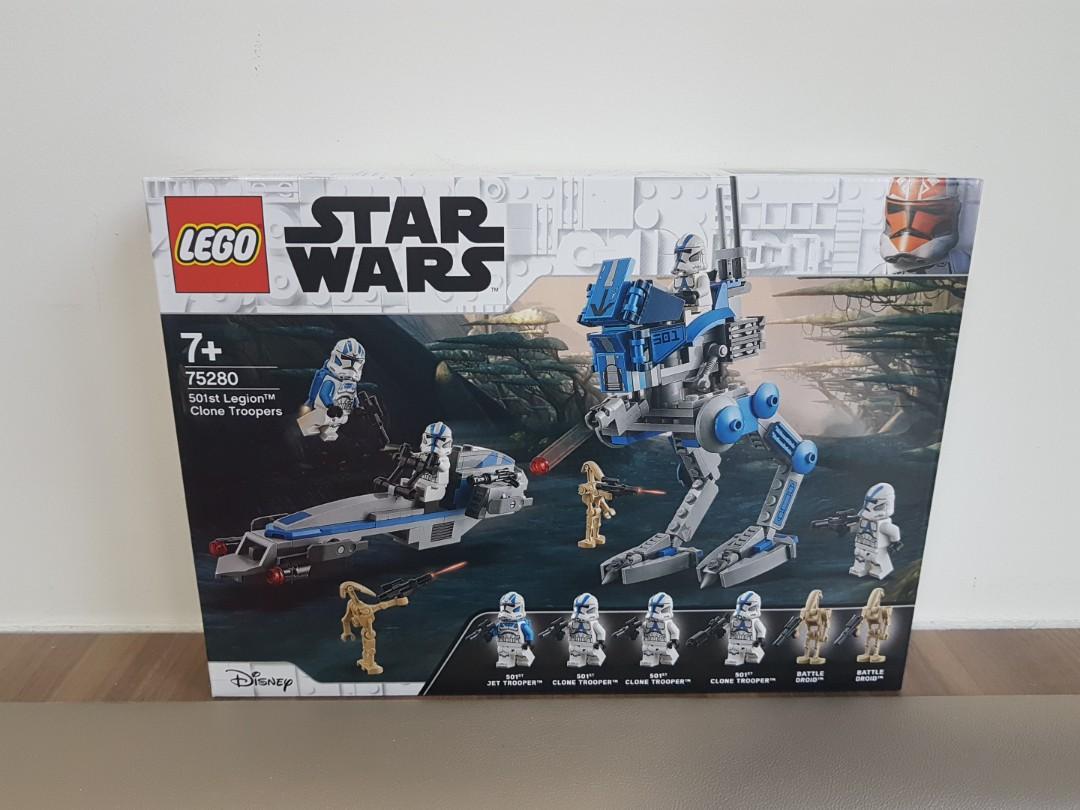 LEGO Star Wars 75280 501st Legion Clone Troopers / LEGO Star Wars 75283  Armored Assault Tank (AAT™)