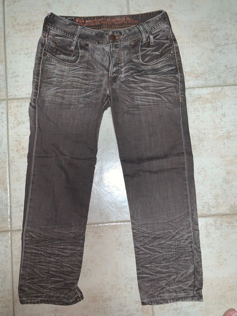 brown jeans levis womens