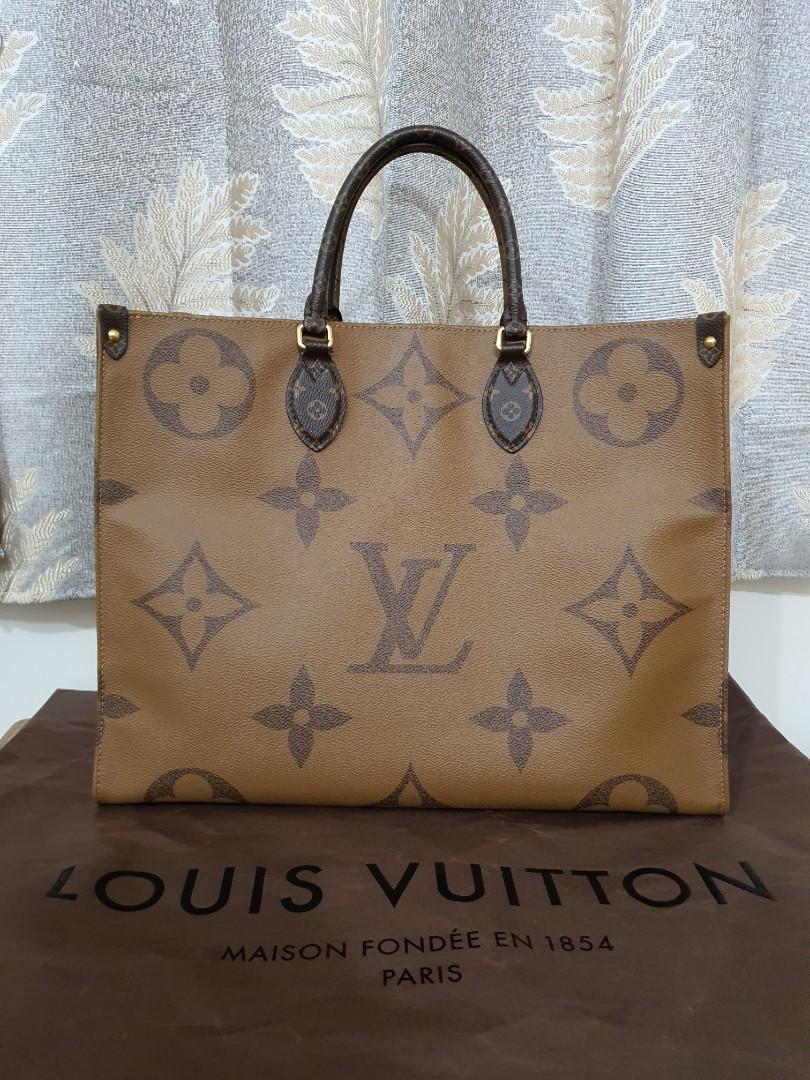 Louis Vuitton OnTheGo GM Monogram Reverse Monogram Giant