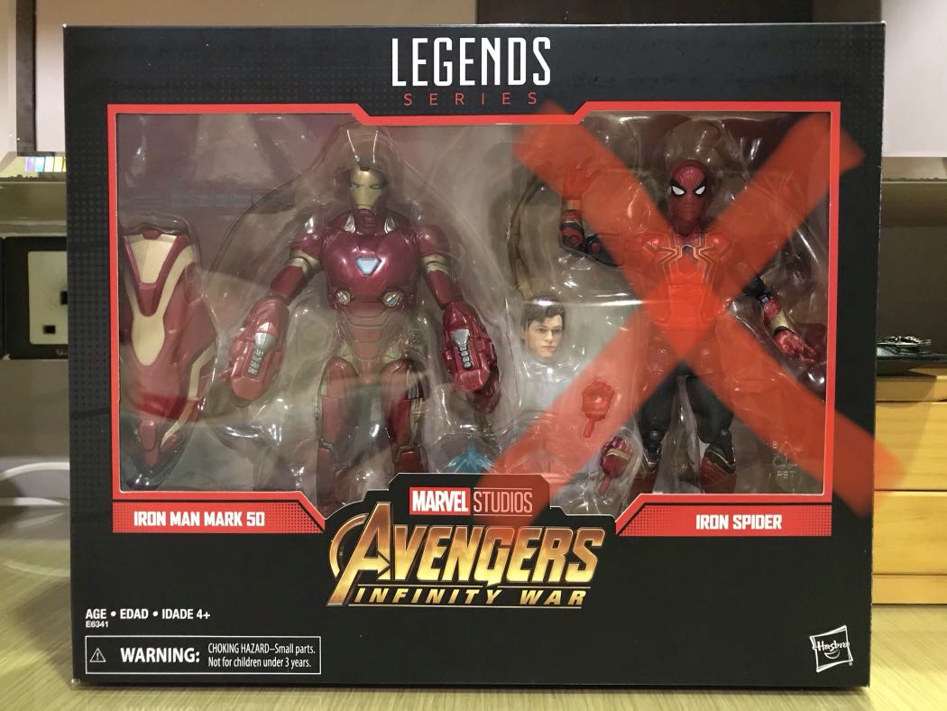 marvel legends 80th anniversary iron man and iron spider